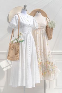 Soft Cottagecore Outfits, Cottage Core Dresses, Poetry Anthology, Embroidery Dresses, Dress Book, French Dress, Cottagecore Fashion, Shoes Outfit