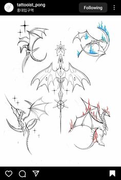 an app showing how to draw dragon designs