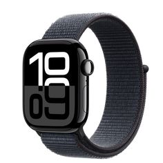 an apple watch with the number ten on it