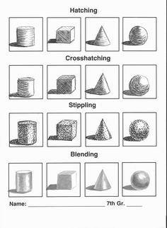 different shapes are shown in this worksheet