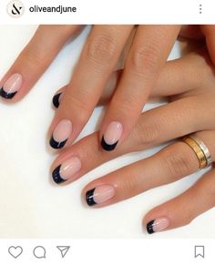 Denver Nails, French Tip Manicure, Unghie Sfumate, Latest Nail Trends, Nail Trend, French Manicure Nails, French Tip Nails