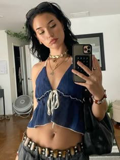 @gucciisswag Unique New Years Eve Outfit, Cami Top Outfit Summer, Looks Street Style, Top Outfit, Instagram Foto, Summer Fits, Fit Check, Fashion Killa