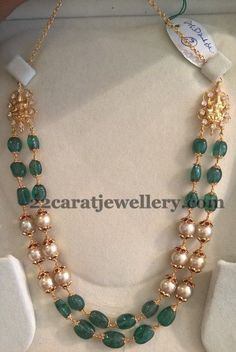 Wedding Surprise, Pearl Jewelry Design, Gold Jewelry Simple Necklace, Pearl Necklace Designs, Beaded Necklace Designs, Gold Necklace Indian Bridal Jewelry, Gold Jewelry Stores, Antique Jewelry Indian, Black Beaded Jewelry