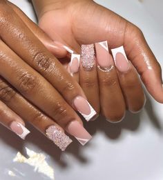 White Nails For Summer, White French Tip Acrylic Nails, White French Tip Acrylic, Summer Short Nails, Short Nails Design, Future Nails, Nails For Summer, Nails Coffin Short, Long Acrylic Nail Designs