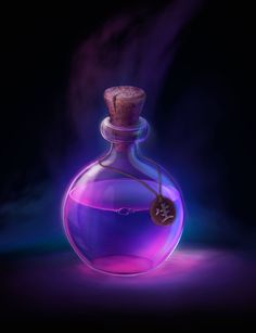 Skull Artwork Illustrations, Magic Elixir, Purple Potion, Magical Potion, Just Friends Quotes, Elixir Of Life, Episode Backgrounds, Bg Design