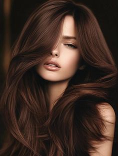 Level 4 Chocolate Brown Hair, Light Cinnamon Brown Hair Color, Brown Hair On Light Skin, Dark Brown Cinnamon Hair Color, Almond Brown Hair, Dark Brown With Red Undertones, Cocoa Cinnamon Hair Color, Cocoa Brown Hair, Dark Red Brown Hair