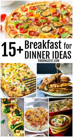 breakfast for dinner ideas that are easy to make and delicious