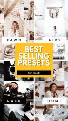 the best selling presets are here