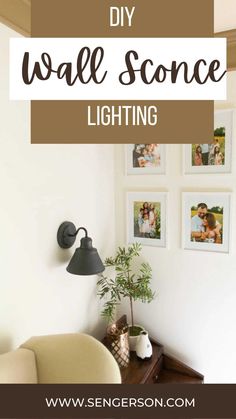 DIY Wall Sconce Lighting without Electricity or Power (Easy Hack) Diy Sconces Ideas, Lighting Without Electricity, Change A Light Fixture, Modern Farmhouse Light Fixtures, Installing Light Fixture, Lighting Tutorial, Farm Style Kitchen, Lighting Hacks, Led Puck Lights