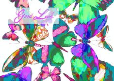 Good Luck with your new job, butterflies in flight of jewel colors! card Happy Birthday Teacher, Happy Birthday Special Friend, Birthday Special Friend, Happy Birthday Auntie, Happy Birthday Aunt, Butterflies In Flight, Happy Birthday Niece, Happy Birthday Mother, Happy Birthday My Love