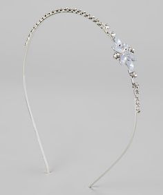 Another great find on #zulily! Silver Rhinestone Snowflower Headband by Picki Nicki #zulilyfinds Braided Headband Diy, Hair Tie Accessories, Silver Hair Clip, Bead Hair Accessories, Pretty Jewelry Necklaces, Headband Jewelry, Braided Headband, Diy Hair Bows