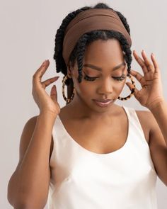 Lose Hairstyles, Loc Aesthetic, Head Wrapping, Dreadlocks Hairstyles, Headwrap Hairstyles, Head Wrap Styles, Hair Scarf Styles, Head Scarf Styles, 4c Natural