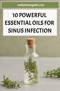 Discover natural relief for sinus infections with the power of essential oils. From eucalyptus and tea tree to oregano and rosemary, learn how these top 10 essential oils can help clear sinuses and ease discomfort. Embrace holistic healing techniques by incorporating the best essential oils into your routine to treat sinusitis effectively. Find out how to use essential oils for sinus infection with our essential oil based remedies that target congestion and promote overall well-being. Essential Oils For Ear Ache, Essential Oils For Sinus Infection, Oils For Sinus Infection, Natural Sinus Infection Remedy, Oils For Ear Ache, Sinus Infection Relief, Sinus Blockage, Essential Oils Sinus, Clear Sinuses