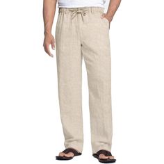 Drawstring With Zip Fly With A Drawstring Waistband And Metal Zipper Fly, These Mens Linen Pants Are Easy To Adjust For A Comfortable And Secure Fit. Functional Pockets Keep Your Essentials Safe With 2 Side Pockets And 2 Rear Buttoned Welt Pockets On These Beach Pants For Men. Loose Fit These Men's Straight Leg Linen Pants Feature A Loose Fit To Provide Total Comfort, You'll Surely Have No Problem Wearing These Lightweight Casual Summer Pants From Day To Evening. Versatile Pants - Whether You're Trousers Men Outfit, Men Linen Pants, Linen Pants Men, Linen Lounge Pants, Fitted Linen Pants, Loose Linen Pants, Mens Lounge Pants, Casual Linen Pants, Groomsmen Outfits