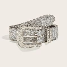 FREE SHIPPING ON ALL ORDERS OVER $50 | 100% SATISFACTION GUARANTEED Click "ADD TO CART" To Get Yours Now | Up To 60% OFF✨ Add a touch of dazzling elegance and retro flair to your outfit with our Rhinestone Belt Y2k Bling Sequin Designer Belt. This statement piece is perfect for anyone looking to channel their inner 2000s diva while adding a contemporary twist. Whether you're dressing up for a night out, a special occasion, or simply want to elevate your everyday jeans, this belt is your go-to ac Sequin Jeans, Y2k Girls, Cowgirl Jeans, Girls Belts, Cowboy Girl, Rhinestone Belt, Retro Mode, Estilo Punk, Studded Belt