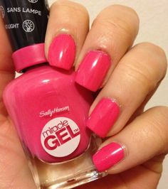 Sally Hansen Miracle Gel – Rum Punch Sally Hansen Gel Nail Polish, Sally Nails, Beauty Hacks Nails