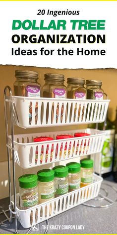 the dollar tree organization ideas for the home