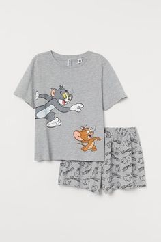 Tom Och Jerry, Pyjamas Set, Pajama Fashion, Sleep Clothes