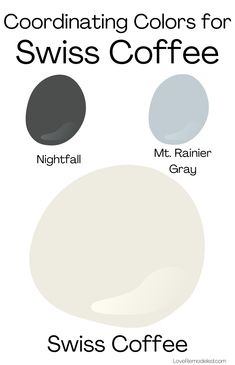 the different shades of white paint