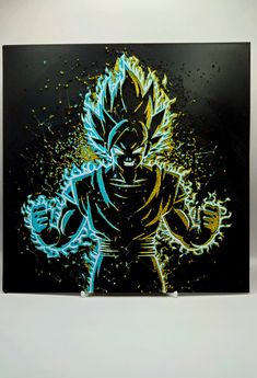 Add some excitement to your game room with this handmade wall art featuring Goku from Dragon Ball Z. Made with 3D printing technology, this 18 x 18 cm plastic piece is perfect for any room in your home. Show off your love for anime and games with this unique and eye-catching decoration. The brand, EnderMade, ensures that this piece is of high quality and made with care. Get your hands on this one-of-a-kind piece today! 3d Printing Technology, Handmade Wall Art, Game Room Decor, Dragon Ball Z, Game Room, Dragon Ball, 3d Printing, Art Mural, Decorative Items