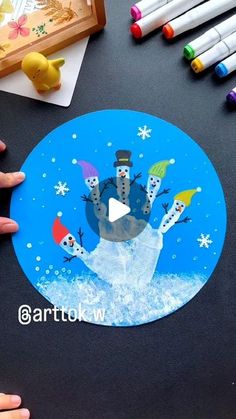 Preschool Craft Activities, Christmas Art For Kids, January Crafts, 5 De Mayo, Hand Crafts For Kids, Easter Decorations Kids, Kids Create