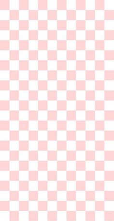 a pink and white checkered background