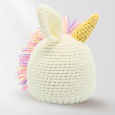 Create this adorable 🦄 Unicorn hat with an easy-to-follow crochet pattern, perfect for gifting to a loved one or treating yourself. Designed initially for little humans, the pattern includes 7 sizes, from newborns to older children, with the bonus of adult sizes for a perfectly coordinated parent-child look! This hat is more than just yarn and stitches, it's a creation that will bring joy and smiles to anyone who sees it. As a commitment to quality and your satisfaction, this pattern is profess Unicorn Crochet Hat, Crochet Unicorn Hat, Modern Hat, Unicorn Crochet, Unicorn Hat, Crochet Unicorn, Crochet Simple, Magic Circle, Yarn Sizes