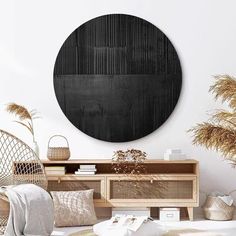 a living room filled with lots of furniture and decor on top of a wooden table