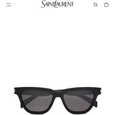 Ysl Sunglasses With Butterfly Wellington Frames And Nylon Lenses - No Case Ysl Sunglasses, Saint Laurent Accessories, Saint Laurent Sunglasses, Colored Sunglasses, Wellington, Sunglasses Accessories, Yves Saint Laurent, Saint Laurent, Lenses