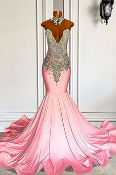 Sweetheart Silver Beaded Pink Mermaid Satin Prom Dresses Formal Dress Pictures, Mauve Prom Dress, Black Lace Evening Dress, Mermaid Gown Prom, Prom Dress Pictures, Burgundy Homecoming Dresses, Plus Size Evening Gown, Satin Prom Dresses, African Prom Dresses