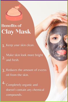 ✨ Unlock Radiant Skin with the Power of Clay! ✨ Elevate your skincare routine with the incredible benefits of clay masks! 🌿✨ ✨ Say hello to a clearer, brighter, and more beautiful you! 🌈✨ #ClayMaskMagic #SkincareEssentials #GlowingSkinJourney #SelfCareSunday 💆‍♀️💖 Clay Mask Benefits, Face Mist Spray, Mud Masks, Mask For Oily Skin, Good Skin Tips, Morning Skincare, Morning Skin Care Routine, Best Masks, Mud Mask