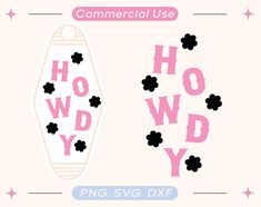 a pink and black skateboard with the words hodwydy on it's side