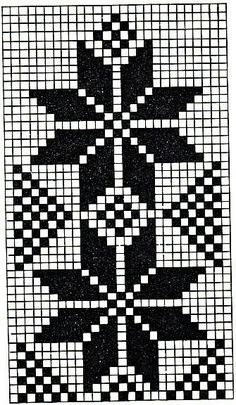 a black and white pattern with squares in the shape of an inverted cross on it