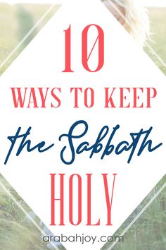 If you wonder how to observer the Sabbath, be sure to read these 10 ways to keep the Sabbath holy. Sabbath Rest, Gods Plan Quotes, Sabbath Day, Bible Study Methods, Bible Study Tools, Gods Plan, Bible Truth, Favorite Bible Verses