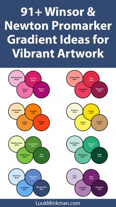 the 9 + winner and newton promarker graden ideas for vibrant artwork