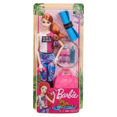 the barbie doll is in its packaging