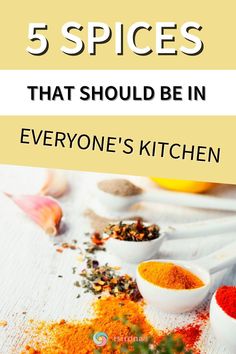 five spices that should be in everyone's kitchen