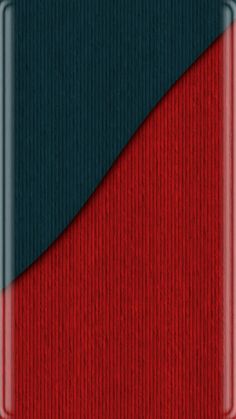 a red and blue background with the bottom half of a cell phone