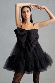 Rent Take A Bow Tulle Mini Dress from Nuuly. Pick 6 items for $98/month. Free shipping + returns. Rent Dresses, Tulle Mini Dress, Leather Bustier, Sequin Blouse, Bow Dress, Dress Rental, Bow Blouse, Anthropologie Dress, Hutch