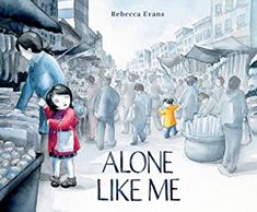 there is a book cover for alone like me