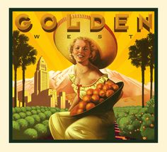 Robert Rodriguez is represented by Lindgren Smith Illustration : Lindgren & Smith Orange Crate Labels, Hispanic Artists, Art Labels, Usps Stamps, Fruit Artwork, Fruit Poster, Fruit Crate Label, Fruit Picture, Fruit Crate