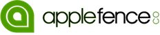 the logo for an appliance company, with green and black letters on it