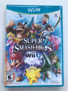 the wii game super smash bros for nintendo wii