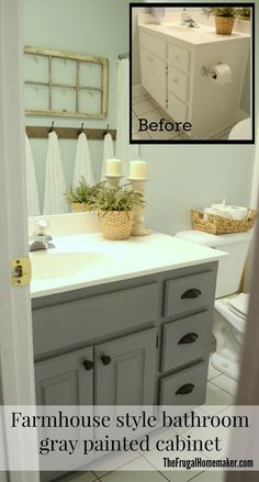 the bathroom is clean and ready to be used as a guest room or family room