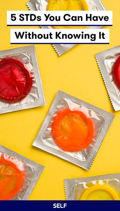 While some STDs, like HIV and syphilis, can hang around in your body for a bit before symptoms pop up, they're typically known for being symptomatic. In most cases, an infected person will show the telltale signs of the infection. But there are a few STDs that are actually known for being asymptomatic, which means you could never know you have them until they've spread or led to other side effects. Too Much Estrogen, Natural Antibiotics, Receding Gums, Oral Health Care, Signs And Symptoms, Tooth Decay, Oral Health, Oral Care