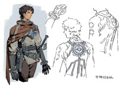 Sci Fi Character Design Male Concept Art, Character Concept Art Male, Fashion Concept Art, Oc Concept Art, Caracter Designer, Concept Character Design, Fallout Oc, Sci Fi Character, Concept Art Character Design