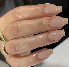 Nude Nail Designs, Subtle Nails, Basic Nails, Casual Nails, Her Nails, Short Acrylic Nails Designs