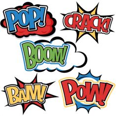 Superhero Clipart, Superhero Classroom, Art And Craft Videos, Comic Book Style, Cute Clipart, Superhero Theme, Superhero Party, Superhero Birthday