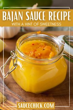 Bajan Sauce Recipe Pantry Alternatives, Pretty Jars, Hot Sauce Recipe, Pepper Sauce Recipe, Sides Recipes, Hot Sauce Recipes