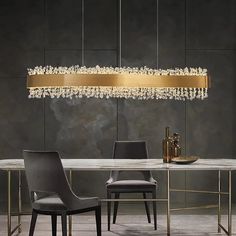 Capri Crystal Dining Room Chandelier Crystal Dining Room Chandelier, Lighting Living Room, Room Designer, Nordic Chandelier, Lamp Kitchen, Designer Kitchen, Crystal Chandelier Lighting, Modern Crystal Chandelier, Stainless Steel Lighting